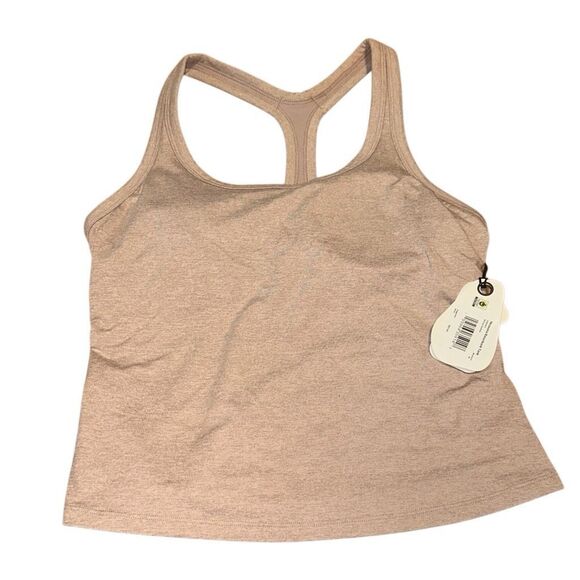 prAna Heavana Racerback Tank Top in willow heather size medium Women's NWT - Picture 1 of 5